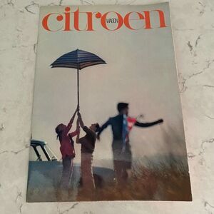 Vintage Citroen Station Wagon DS D19 Front-Wheel Drive Car Sale Brochure Catalog